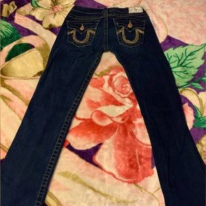 Skinny true religion gold jeans